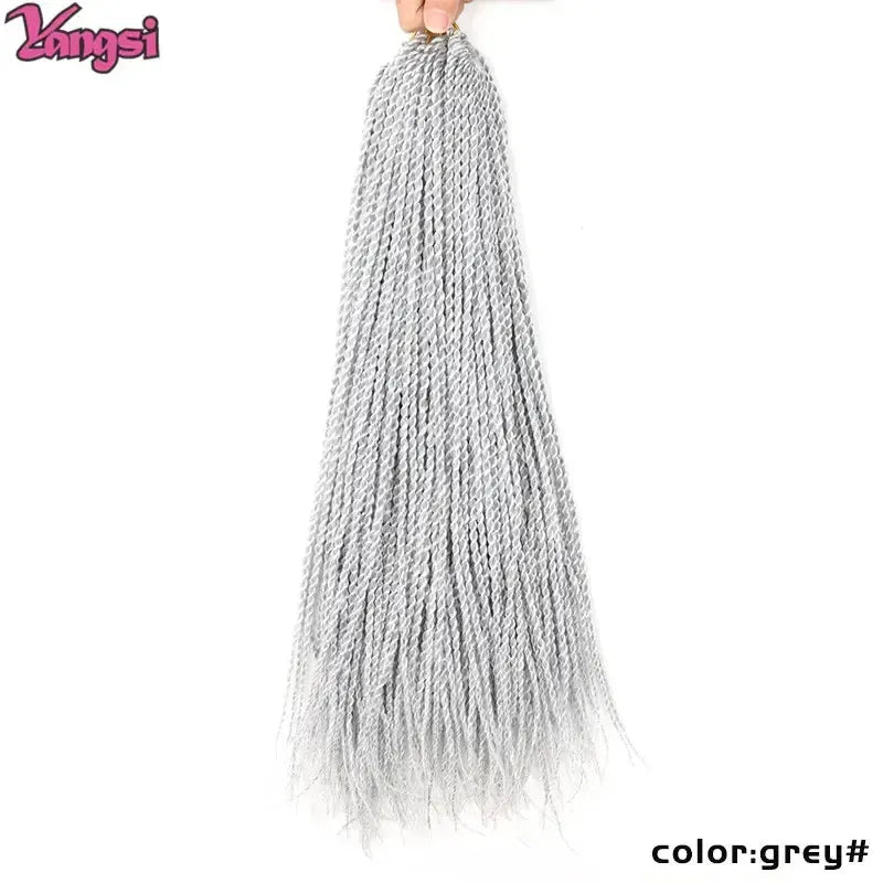 Full Star Pre-Twisted Crochet Braids – 30 Strands/Pack Synthetic Ombre Braiding Hair-braids-Bennys Beauty World