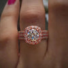 Womens Rings Cubic Zirconia Engagement Rings-Rings-Bennys Beauty World