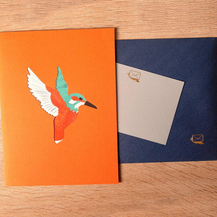 3D Hummingbird Pop Up Greeting Cards-Arlik interiors