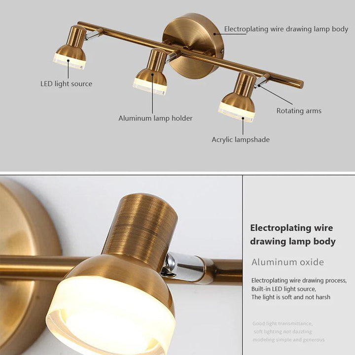 Waterproof LED Wall Lamp-Light Fixtures-Arlik interiors