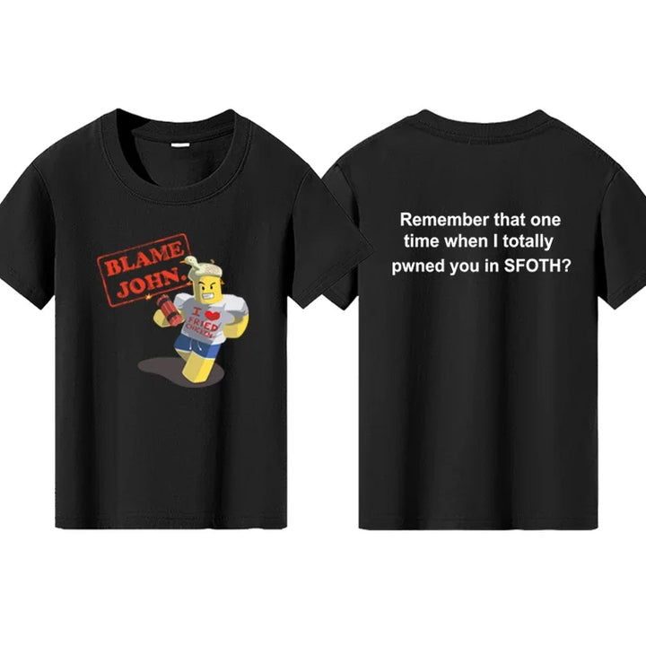 Kids Printed Graphic T-Shirt | Boys &amp; Girls Summer Casual Tee | Ages 7–13