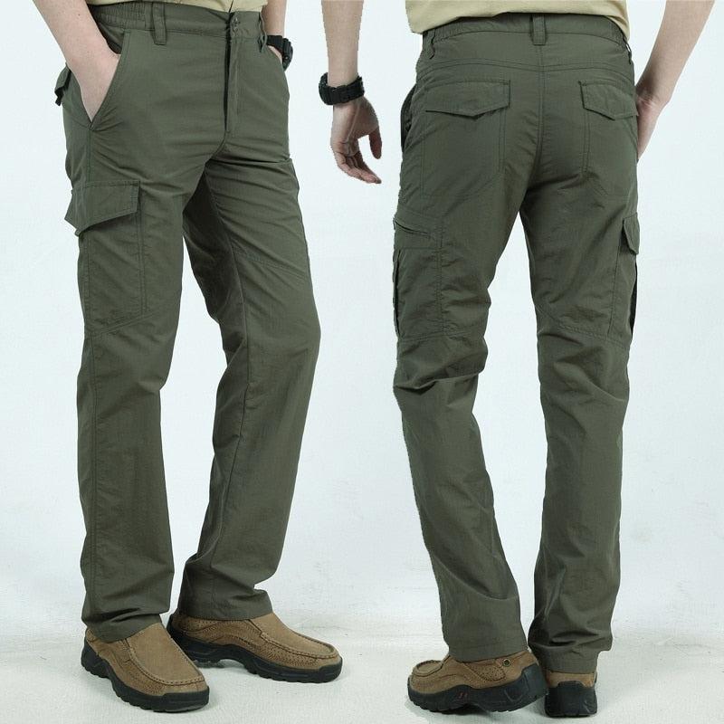 Waterproof Tactical Cargo Pants Men's Breathable Summer Casual Pants-pants-Bennys Beauty World