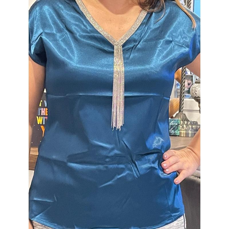 Shirts and  Blouses Fashion Woman 2023 Silk Tops BENNYS 