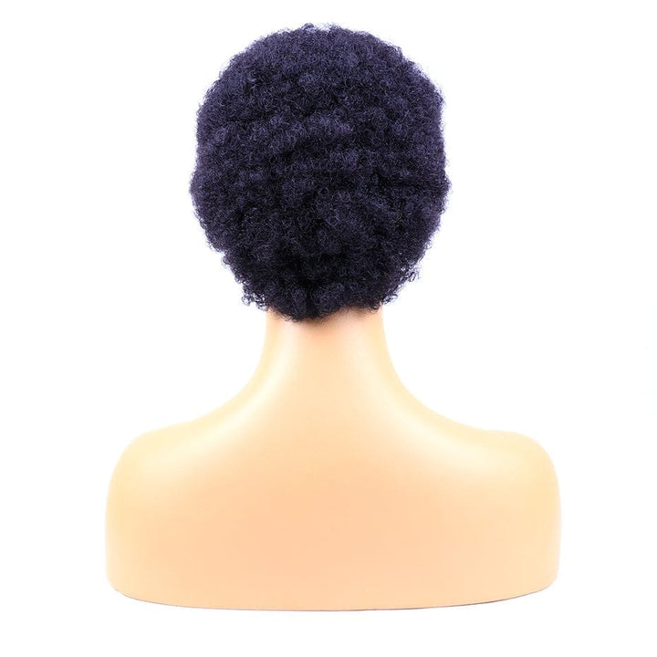 Short Afro Curly Synthetic Hair Wigs for Women BENNYS 