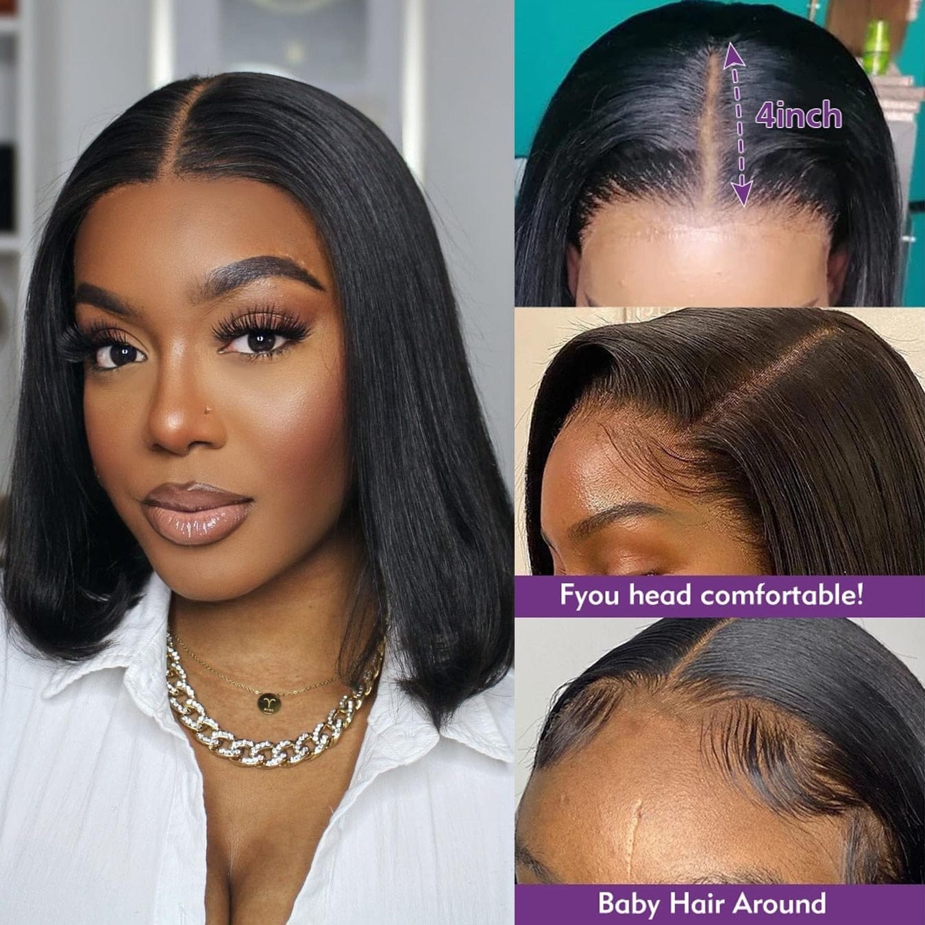 Lace front outlet bob wigs