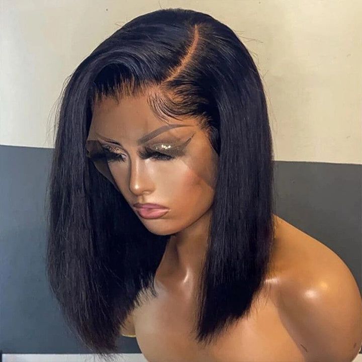 Short Bob Wig Lace Front Human Hair Wigs BENNYS 