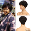 Short Cut Straight Hair Wigs For Black Women BENNYS 