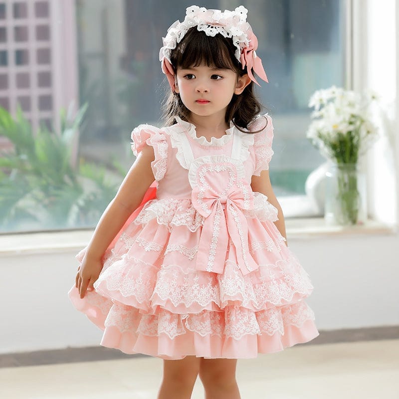 Short Sleeve Girls Princess Dress Children Dress BENNYS 