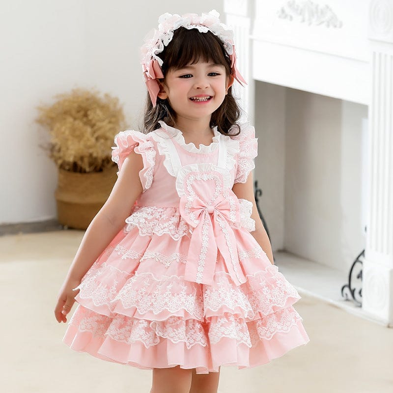 Short Sleeve Girls Princess Dress Children Dress BENNYS 