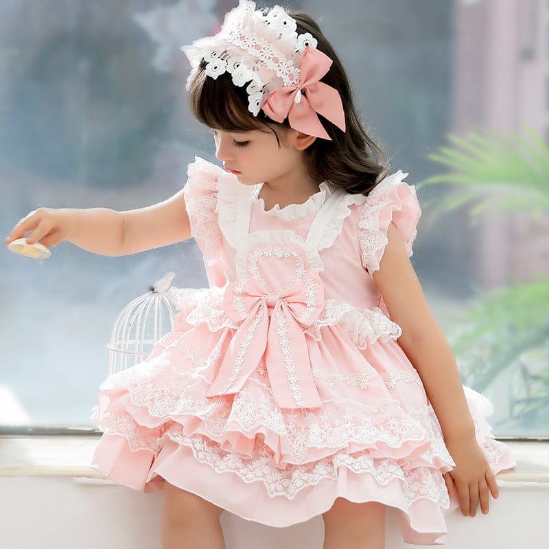 Short Sleeve Girls Princess Dress Children Dress BENNYS 