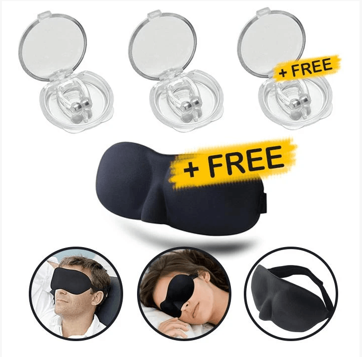 Silicone Magnetic Anti Snore Stop Snoring Nose Clip BENNYS 