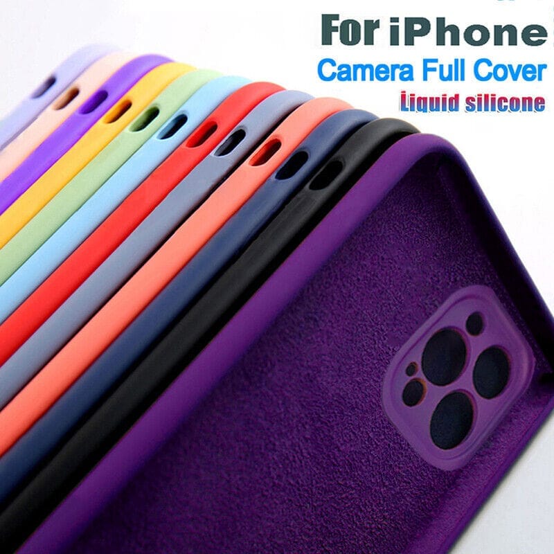 Silicone Phone Case For iPhone 14 13 12 11 Pro Max BENNYS 