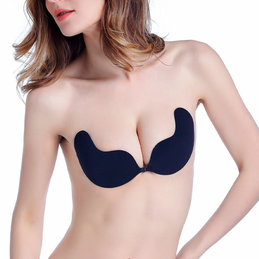 Silicone Sticky Invisible Backless Bra Strapless Push Up Bra – Bennys  Beauty World