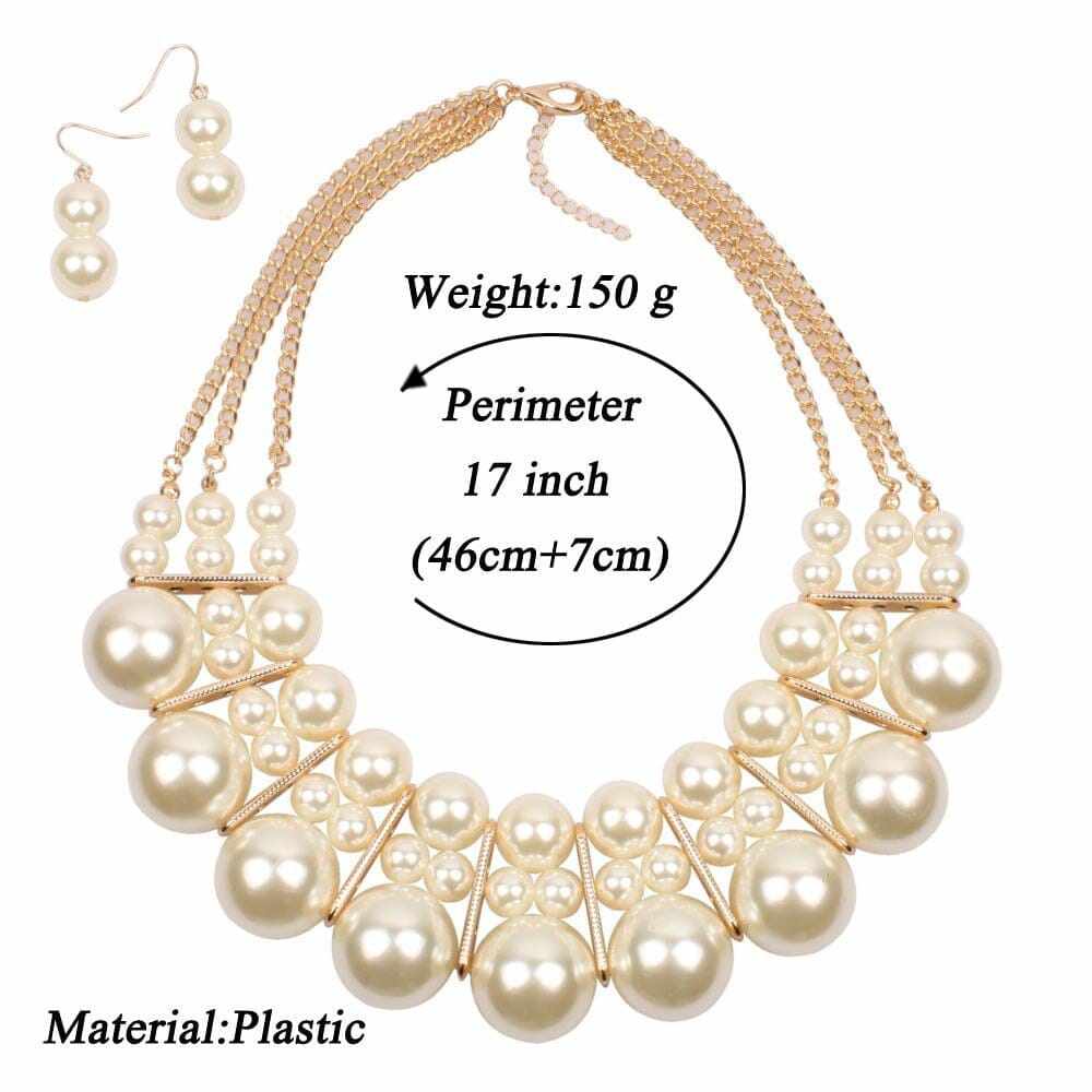 Simple Luxury Faux Pearl Necklaces For Women BENNYS 