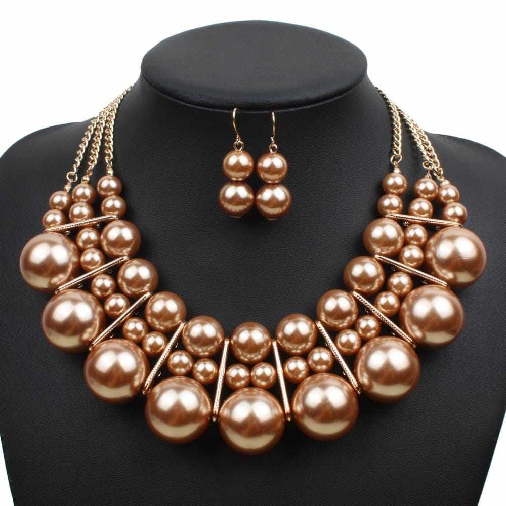 Simple Luxury Faux Pearl Necklaces For Women BENNYS 