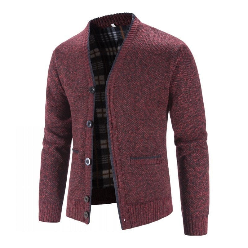 Slim Fitted Mens Knit Warm Knitted Sweater Jackets BENNYS 