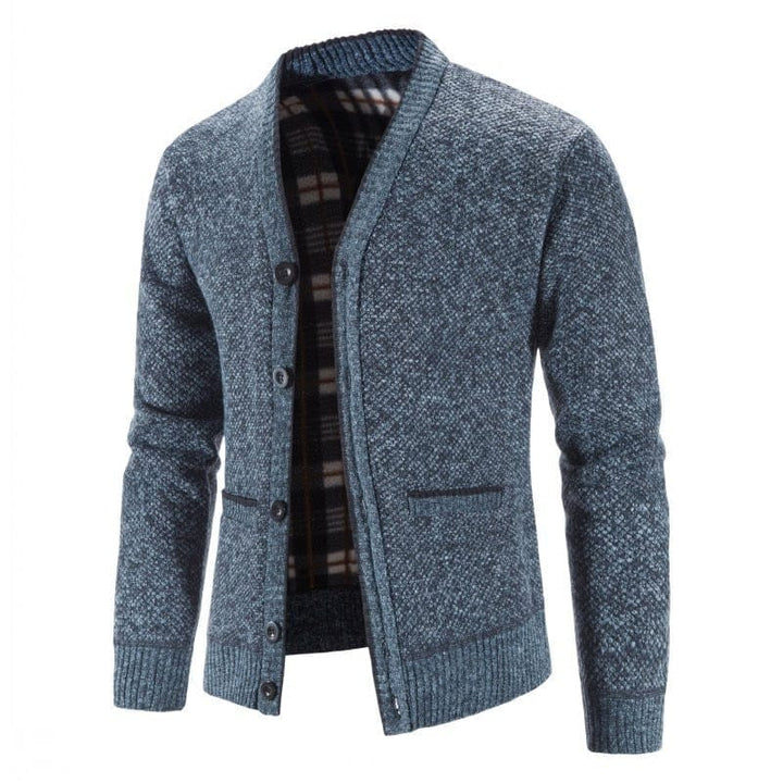 Slim Fitted Mens Knit Warm Knitted Sweater Jackets BENNYS 