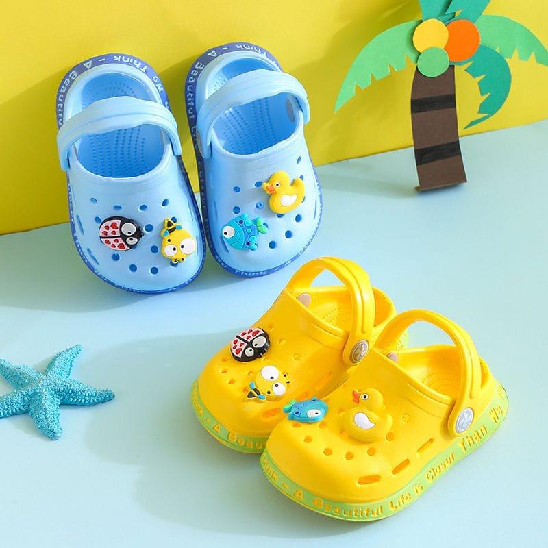 Slippers for Boy Girl Rainbow Shoes Summer Toddler Outdoor Slippers BENNYS 