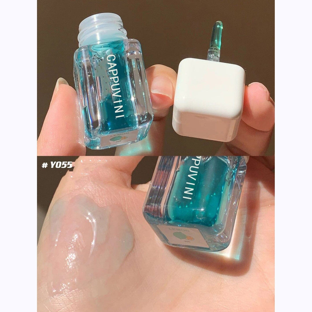 Small Square Lip Gloss Transparent Lip Gloss Glass Moisturizing And Nourishing Mirror Lip Lacquer BENNYS 