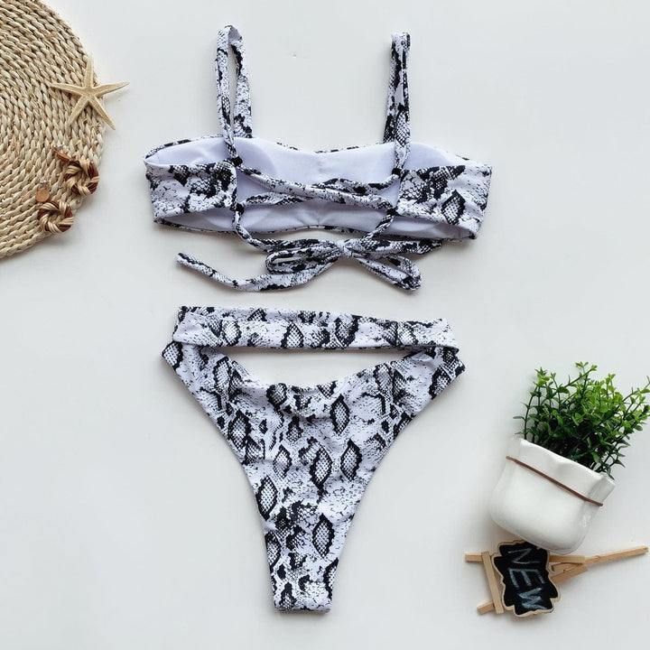 Snakeskin print bikini BENNYS 