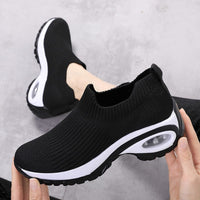 Sneakers Women Air Cushion Mesh Breathable Running Sports Shoes BENNYS 
