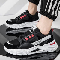 Sneakers for Men Lace-up Breathable Cotton Shoes BENNYS 