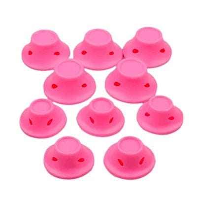 Soft Rubber Magic Hair Care Rollers Silicone Hair Curlers No Heat Hair Styling Tool BENNYS 