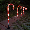 Solar Powered Cane String Lights Christmas Home Decor BENNYS 