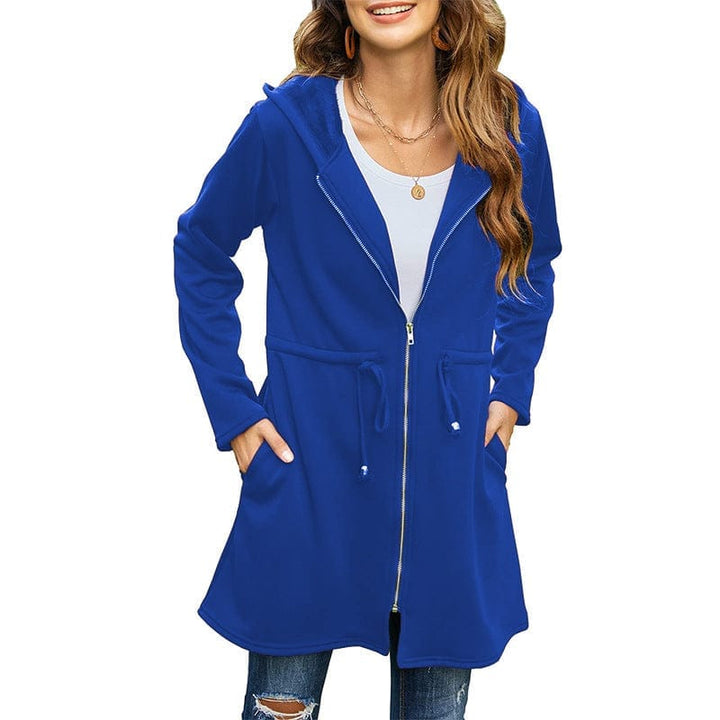 Solid Color Hoodie Women's Jacket Cardigan BENNYS 