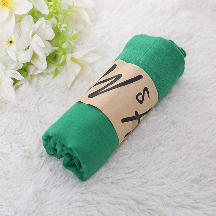 Solid Color Scarf For Women Breathable Cotton Head Scarves BENNYS 