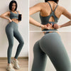 Solid Yoga Set Sports Wear for Women Gym Fitness Clothing BENNYS 