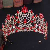 Sparkling Crystal Bridal Tiara Crown Rhinestone Pageant Hair Accessories BENNYS 