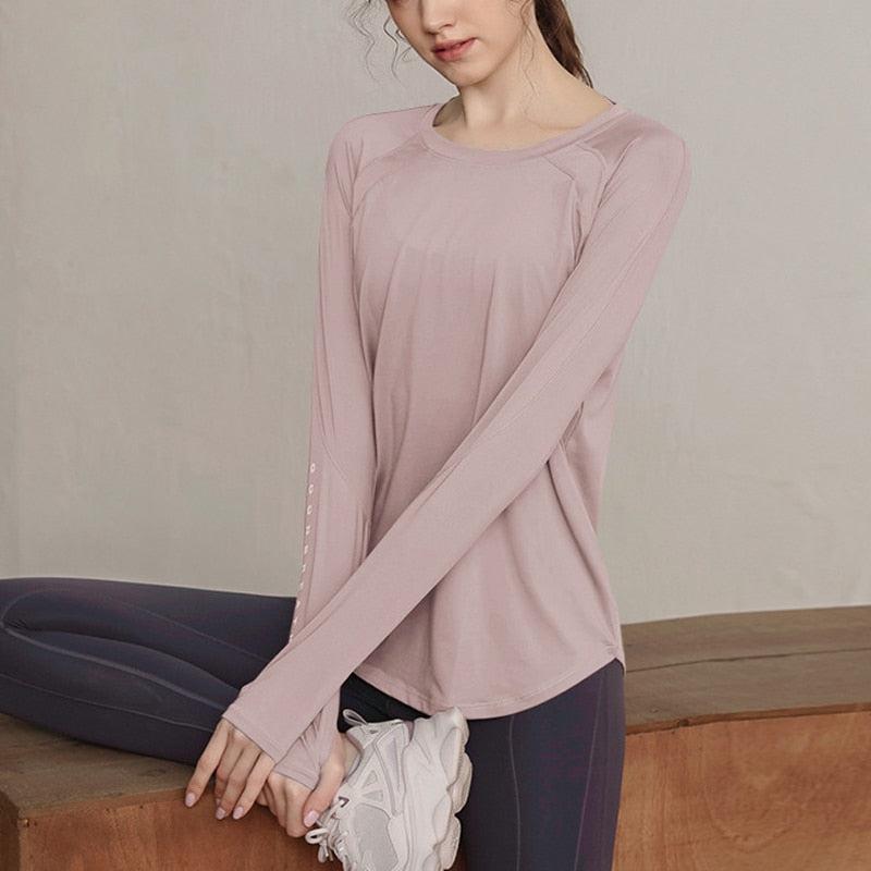 Sport Top Fitness Long Sleeve Running Top For Women BENNYS 