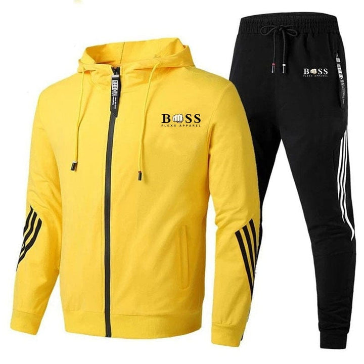 Sports Two-piece Men's Sweater Set Hoodie BENNYS 