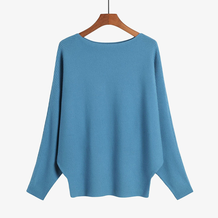 Spring And Fall Sweater For Women Knit Ribbed Pullover BENNYS 