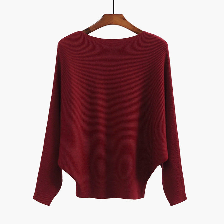 Spring And Fall Sweater For Women Knit Ribbed Pullover BENNYS 