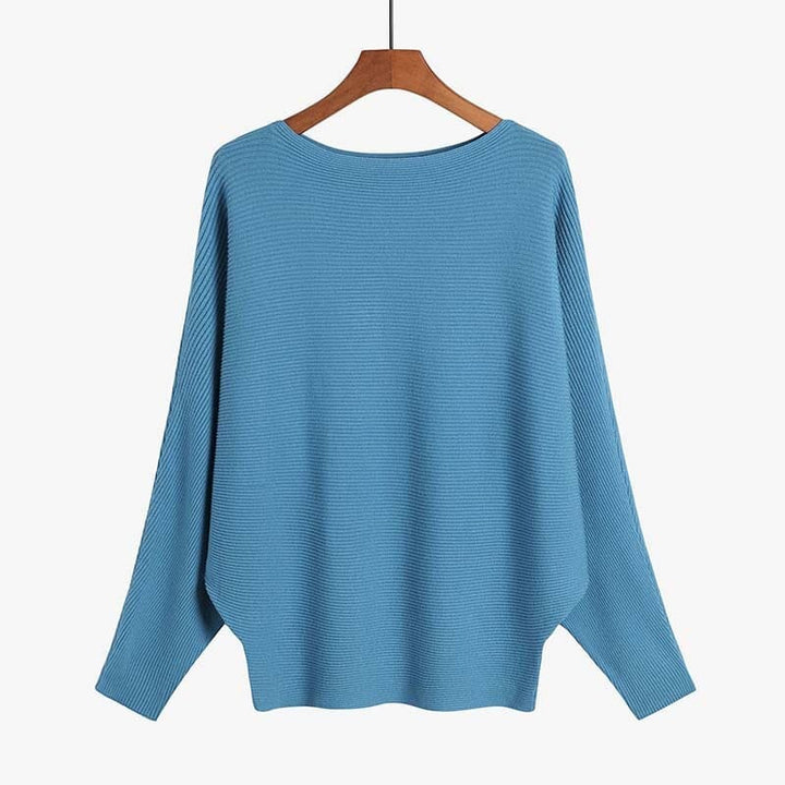 Spring And Fall Sweater For Women Knit Ribbed Pullover BENNYS 