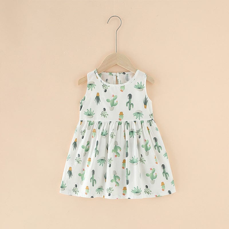 Spring And Summer New Girls' Dresses Pure Cotton BENNYS 