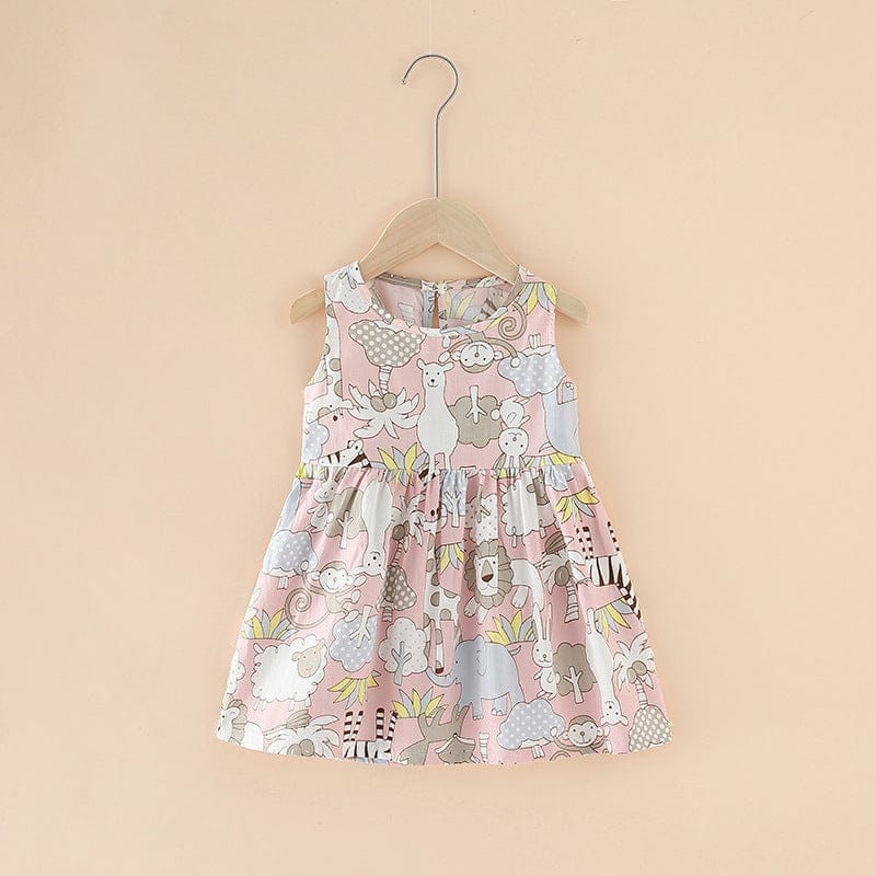 Spring And Summer New Girls' Dresses Pure Cotton BENNYS 