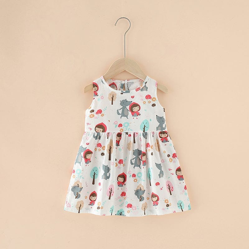 Spring And Summer New Girls' Dresses Pure Cotton BENNYS 