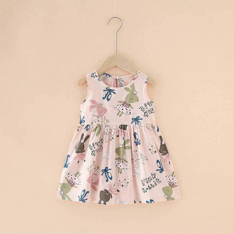 Spring And Summer New Girls' Dresses Pure Cotton BENNYS 