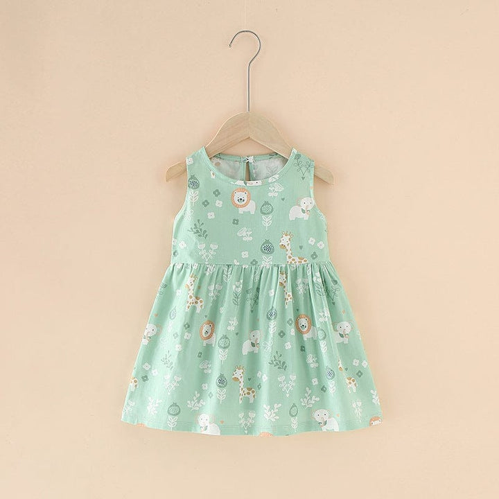 Spring And Summer New Girls' Dresses Pure Cotton BENNYS 