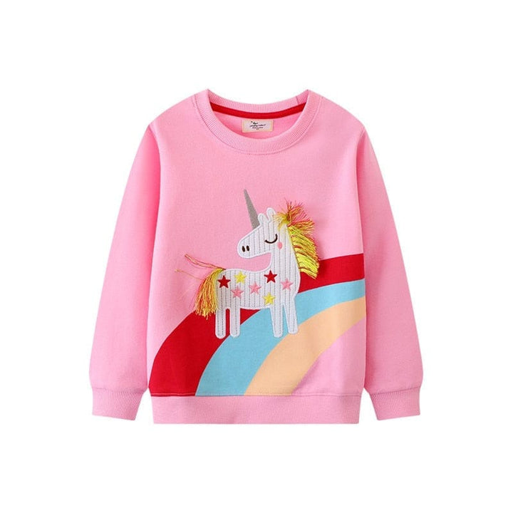 Spring Winter Pink Grey Girls Sweatshirts BENNYS 