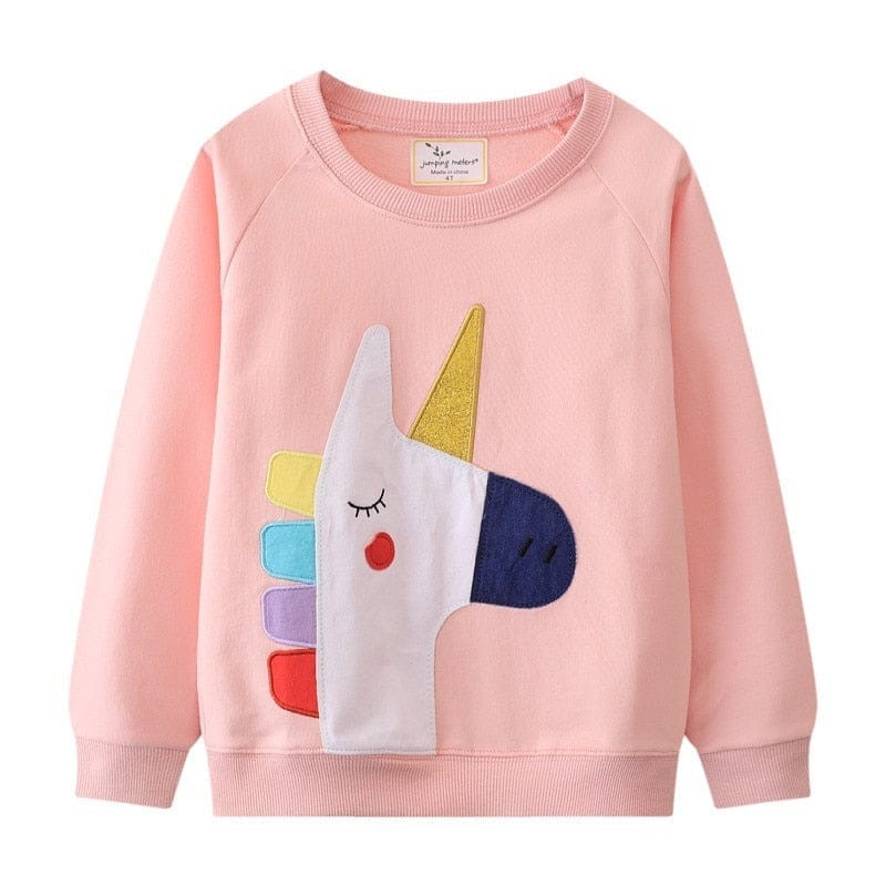 Spring Winter Pink Grey Girls Sweatshirts BENNYS 