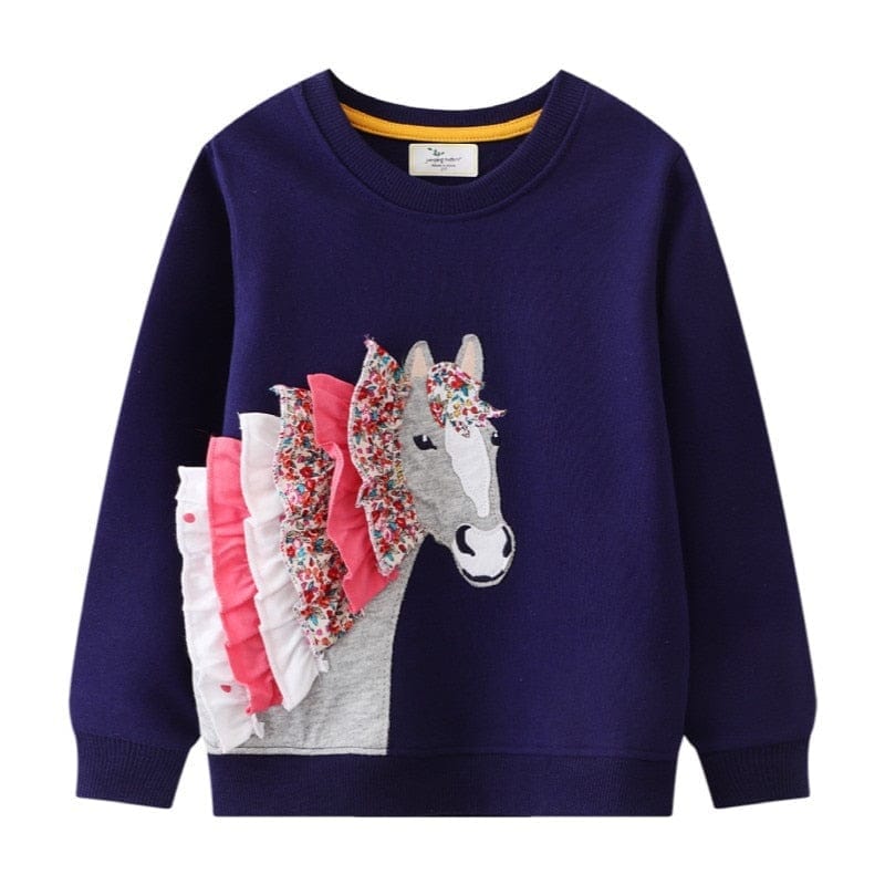 Spring Winter Pink Grey Girls Sweatshirts BENNYS 