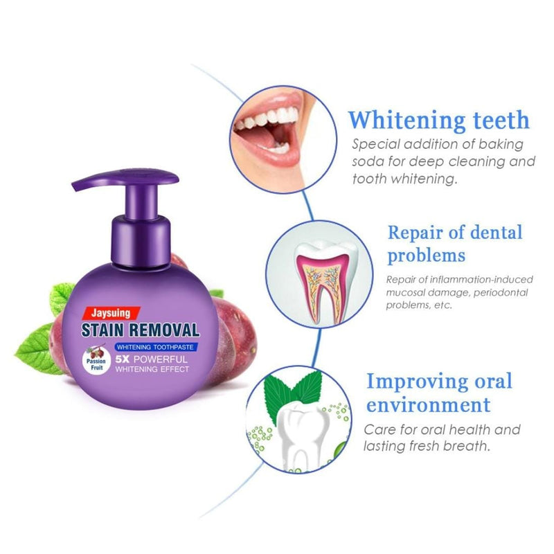 Stain Removal Whitening Toothpaste Fight Bleeding Gums Toothpaste BENNYS 