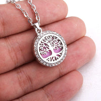 Stainless Steel Aromatherapy Essential Oil Diffuse Pendant Jewelry BENNYS 