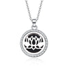 Stainless Steel Aromatherapy Essential Oil Diffuse Pendant Jewelry BENNYS 