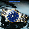 Stainless Steel Watch For MEN Quartz Luminous Classic Watches For Father Elderly BENNYS 