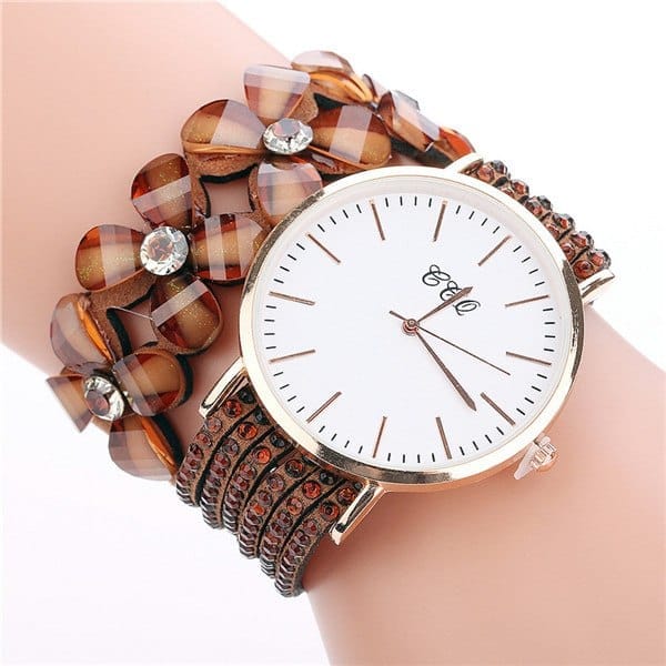 Stainless steel shell quartz watches for Women BENNYS 